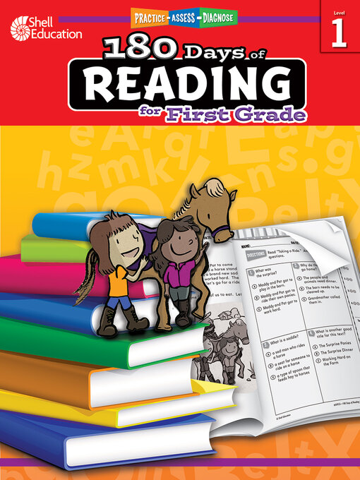 Cover image for 180 Days of Reading for First Grade